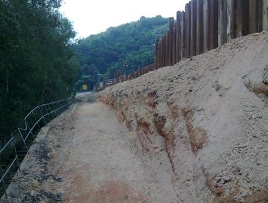 Sheet pile excavation support system